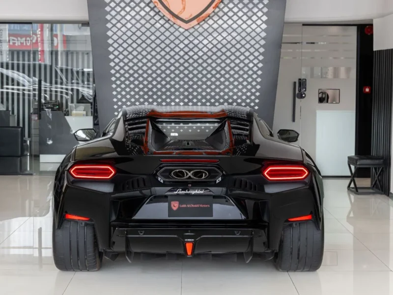 2026 Lamborghini Temerario 4.0L Twin-Turbo V8 Hybrid Black Yellow Black Sportback European Specs