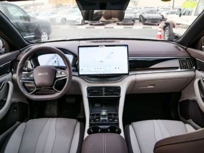 2025 BYD Song Plus DM-i 1.5 Litres 4-Cylinder Plug-in Hybrid Engine Grey White SUV Chinese Specs