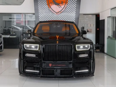 2021 Rolls Royce Phantom Standard 6.8 Litres 12 Cylinders Petrol Engine Black Orange Sedan