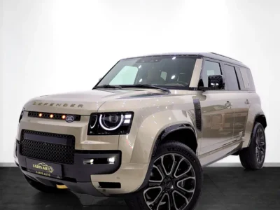 2026 Land Rover Defender 110 Octa P635 Twin-Turbo V8 Engine Gold Tan SUV FULLY LOADED