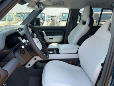2026 Land Rover Defender Octa 4.4-liter twin-turbo V8 Petrol Engine Blue White SUV GCC Specs