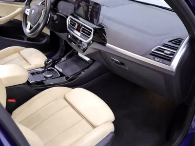 2023 BMW X3 sDrive30i 2.0L TwinPower Turbo 4-cylinder Engine Blue Beige SUV Automatic