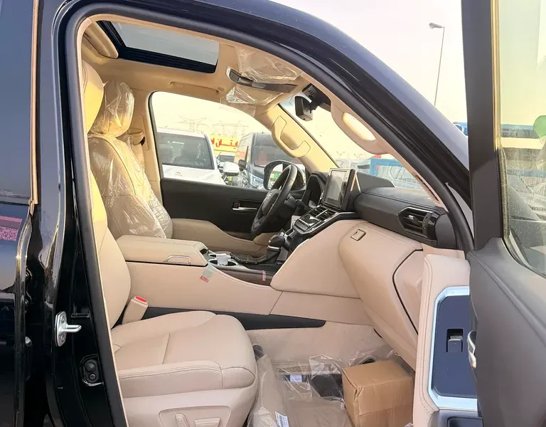 2026 Toyota Land Cruiser GXR 3.5 Litres Twin-Turbo 6 Cylinders Petrol Engine Black Beige SUV GCC