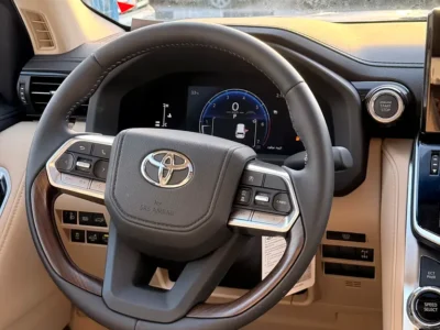 2026 Toyota Land Cruiser GXR 3.5 Litres Twin-Turbo 6 Cylinders Petrol Engine Black Beige SUV GCC