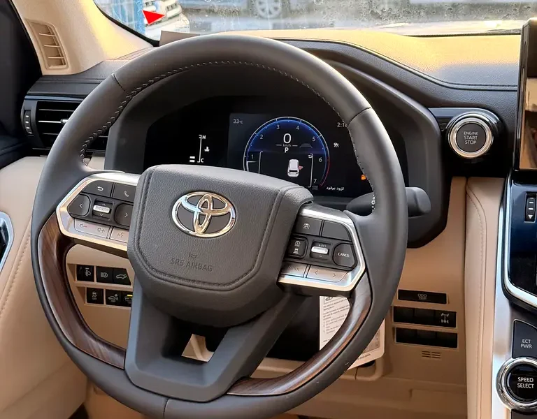 2026 Toyota Land Cruiser GXR 3.5 Litres Twin-Turbo 6 Cylinders Petrol Engine Black Beige SUV GCC