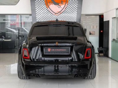 2021 Rolls Royce Phantom Standard 6.8 Litres 12 Cylinders Petrol Engine Black Orange Sedan