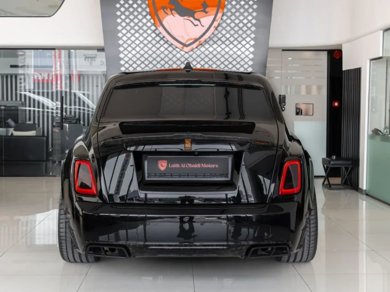 2021 Rolls Royce Phantom Standard 6.8 Litres 12 Cylinders Petrol Engine Black Orange Sedan
