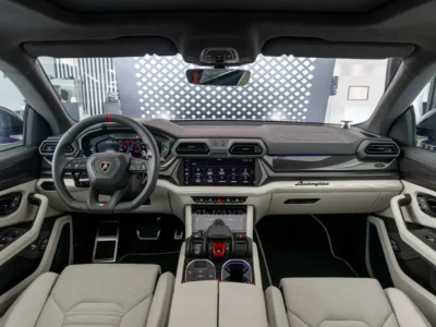 2026 Lamborghini Urus SE 4.0 Litres Twin-Turbo V8 Hybrid Engine Purple White SUV European Specs