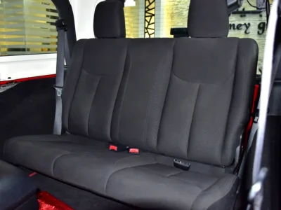 2017 Jeep Wrangler Sport 6 Cylinders Petrol Engine Red Black Crossover GCC Specs Automatic