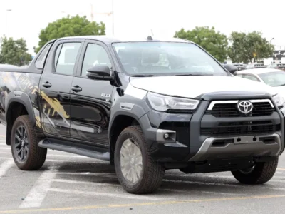 2026 Toyota Hilux Adventure 4.0 Litres V6 Petrol Engine Black Pickup Truck GCC Specs