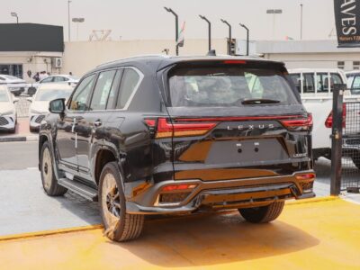 2026 Lexus LX600 F SPORT 3.5 Litres V6 Twin-Turbo Petrol Engine Black Red SUV GCC Specs