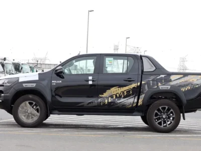 2026 Toyota Hilux Adventure 4.0 Litres V6 Petrol Engine Black Pickup Truck GCC Specs