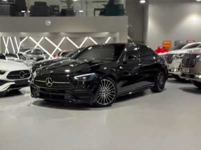 2024 Mercedes-Benz C-Class C200 4 Cylinders Hybrid Engine Black Red Sedan European Specs