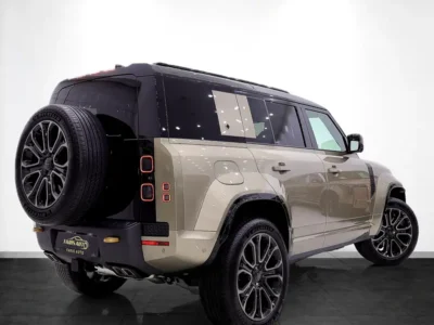 2026 Land Rover Defender 110 Octa P635 Twin-Turbo V8 Engine Gold Tan SUV FULLY LOADED