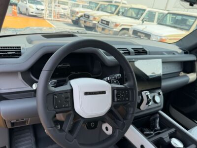 2026 Land Rover Defender Octa 4.4-liter twin-turbo V8 Petrol Engine Blue White SUV GCC Specs