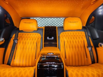 2021 Rolls Royce Phantom Standard 6.8 Litres 12 Cylinders Petrol Engine Black Orange Sedan