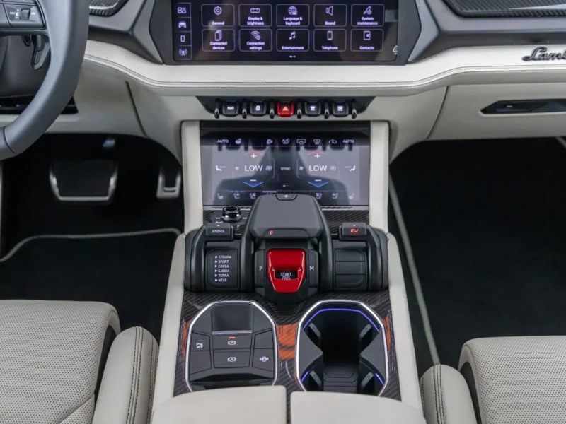 2026 Lamborghini Urus SE 4.0 Litres Twin-Turbo V8 Hybrid Engine Purple White SUV European Specs