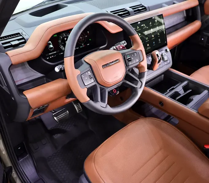 2026 Land Rover Defender 110 Octa P635 Twin-Turbo V8 Engine Gold Tan SUV FULLY LOADED
