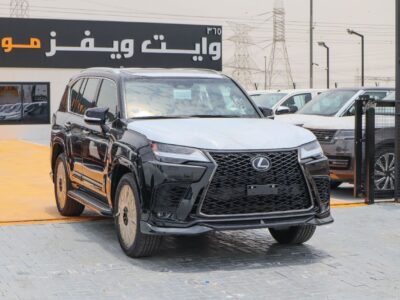 2026 Lexus LX600 F SPORT 3.5 Litres V6 Twin-Turbo Petrol Engine Black Red SUV GCC Specs