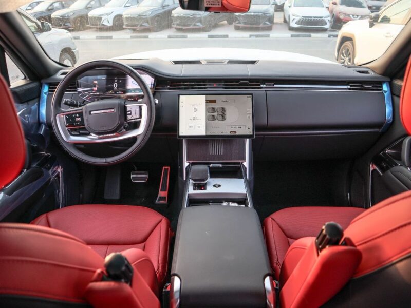 2026 Range Rover Autobiography P530 4.4L Twin-Turbo V8 Hybrid Engine Black Red SUV Automatic