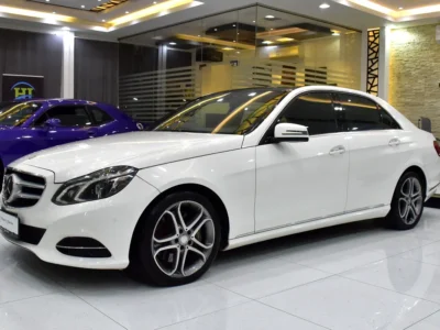 2014 Mercedes-Benz E-Class E 400 6 Cylinders Hybrid Engine White Black Sedan Japanese Specs