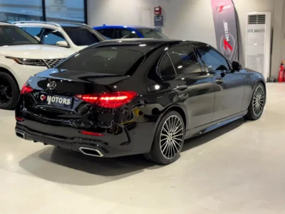 2024 Mercedes-Benz C-Class C200 4 Cylinders Hybrid Engine Black Red Sedan European Specs