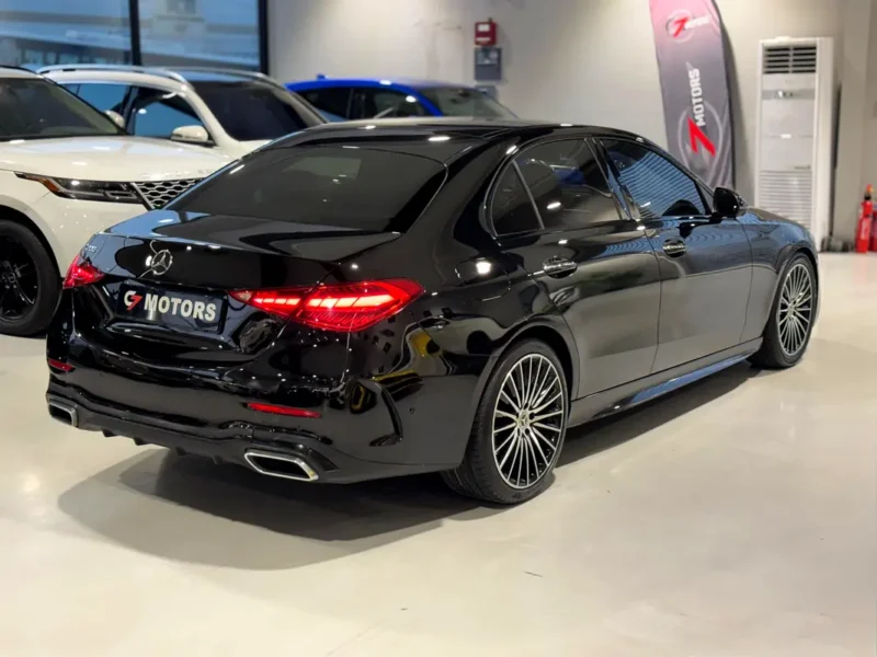 2024 Mercedes-Benz C-Class C200 4 Cylinders Hybrid Engine Black Red Sedan European Specs
