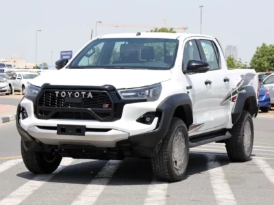 2026 Toyota Hilux GR Sport 4.0L 6 Cylinders Petrol Engine White Black Pickup Truck GCC Specs
