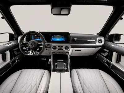 2025 Mercedes-Benz G-Class G 63 AMG 4.0 Litres V8 Biturbo Petrol Engine Black White SUV Automatic