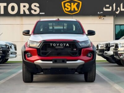 2026 Toyota Hilux GR SPORT 2.8 Litres 4 Cylinders Diesel Engine Red Black Pickup Truck GCC Specs