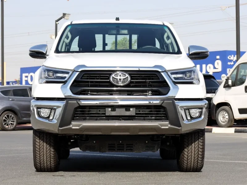 2026 Toyota Hilux Double Cab GLX 2.7L 4 Cylinders Petrol Engine White Red Pickup Truck Manual