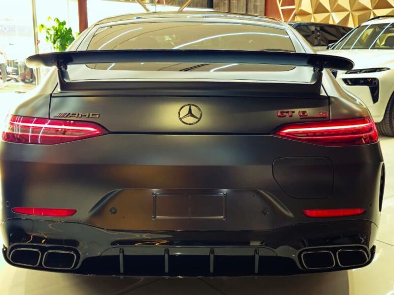 2023 Mercedes Benz AMG GT 63 S E PERFORMANCE 4.0L 8 Cylinders Engine Black Red Coupe