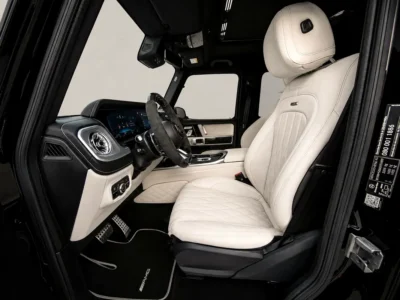 2025 Mercedes-Benz G-Class G 63 AMG 4.0 Litres V8 Biturbo Petrol Engine Black White SUV Automatic