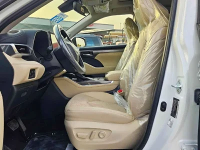 2026 Toyota Highlander LIMITED 2.5 Litres 4 Cylinders Hybrid Engine White Beige SUV GCC Specs