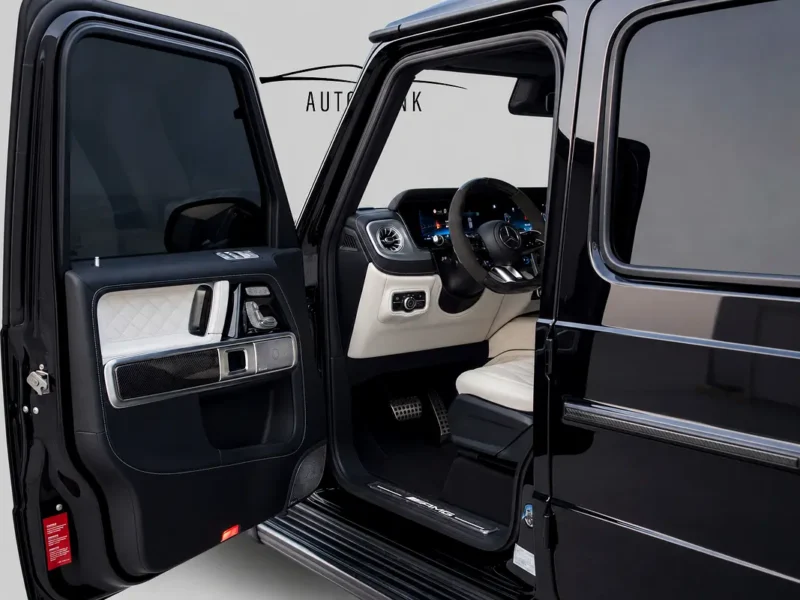 2025 Mercedes-Benz G-Class G 63 AMG 4.0 Litres V8 Biturbo Petrol Engine Black White SUV Automatic