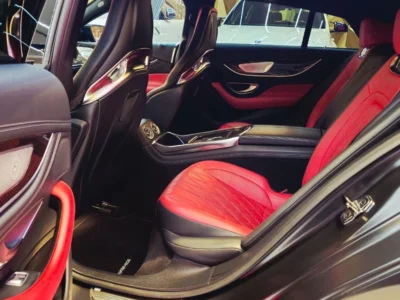 2023 Mercedes Benz AMG GT 63 S E PERFORMANCE 4.0L 8 Cylinders Engine Black Red Coupe