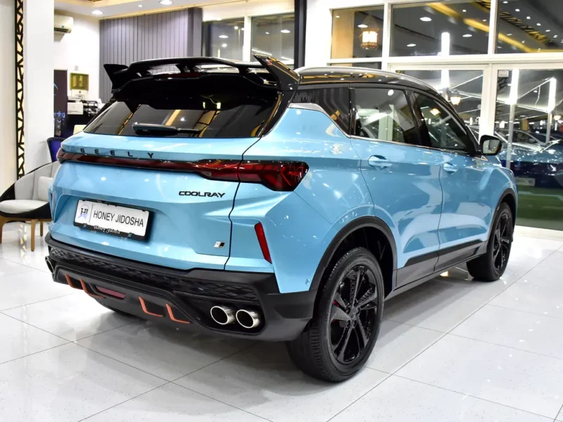 2025 Geely Coolray GF 4 Cylinders Petrol Engine Blue Black Crossover GCC Specs Automatic