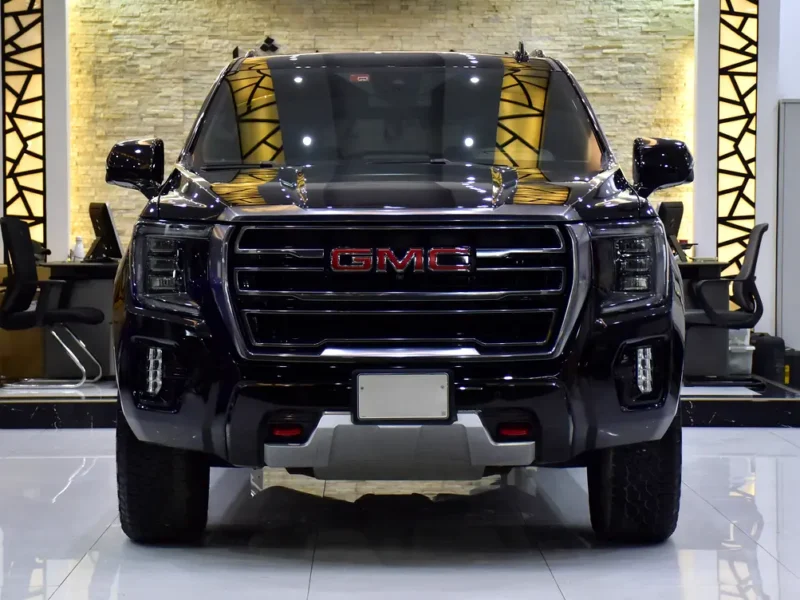 2023 GMC Yukon AT4 8 Cylinders Petrol Engine Black SUV GCC Specs Automatic Transmission