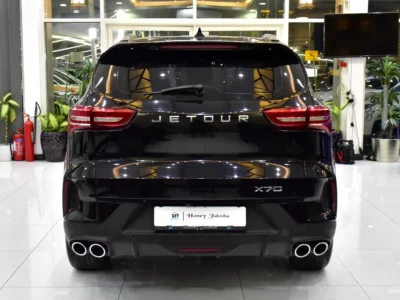 2024 Jetour X70 Luxury 1.5 Litres 4 Cylinders Petrol Engine Black SUV GCC Specs Automatic
