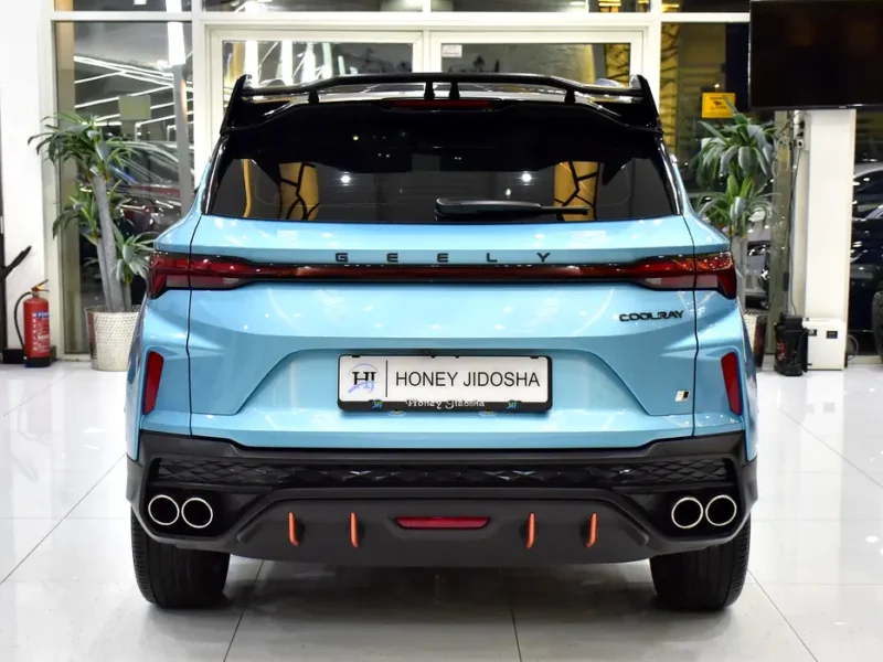 2025 Geely Coolray GF 4 Cylinders Petrol Engine Blue Black Crossover GCC Specs Automatic