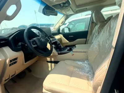 2026 Toyota Land Cruiser VX 3.5 Litres 6 Cylinders Petrol Engine Black Beige SUV GCC Specs