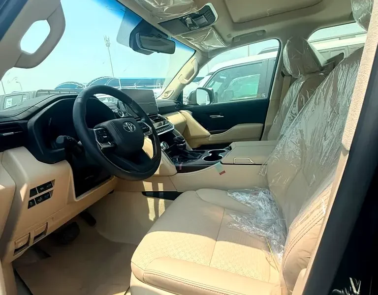 2026 Toyota Land Cruiser VX 3.5 Litres 6 Cylinders Petrol Engine Black Beige SUV GCC Specs