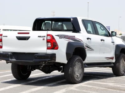 2026 Toyota Hilux GR Sport 4.0L 6 Cylinders Petrol Engine White Black Pickup Truck GCC Specs