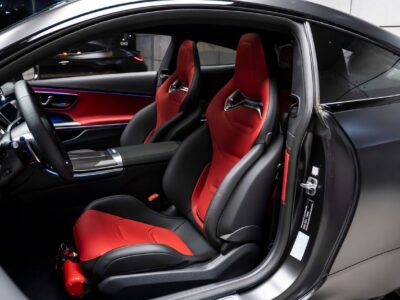 2026 Mercedes-AMG CLE 53 3.0-liter turbocharged inline-6 Petrol Engine Black Red Coupe