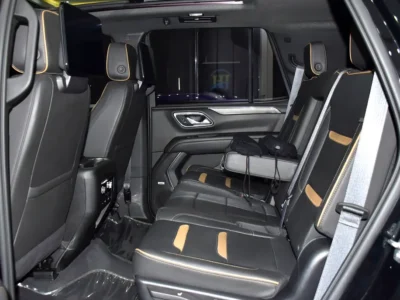2023 GMC Yukon AT4 8 Cylinders Petrol Engine Black SUV GCC Specs Automatic Transmission