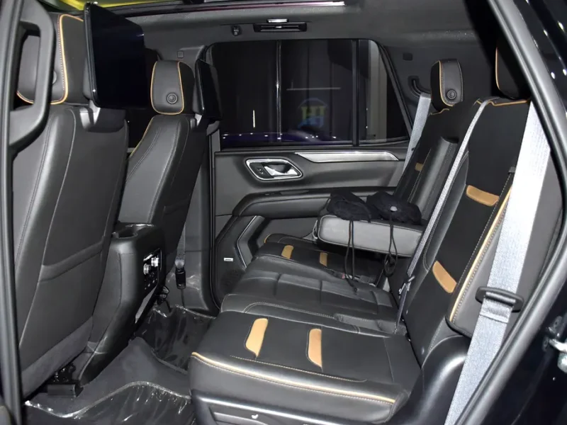 2023 GMC Yukon AT4 8 Cylinders Petrol Engine Black SUV GCC Specs Automatic Transmission