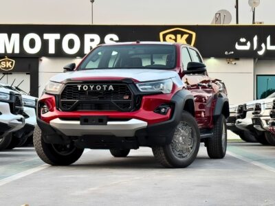 2026 Toyota Hilux GR SPORT 2.8 Litres 4 Cylinders Diesel Engine Red Black Pickup Truck GCC Specs