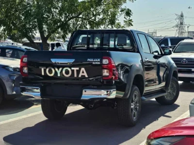 2026 Toyota Hilux SR5 TRD 4.0 Litres 6 Cylinders Petrol Engine Black Red Pickup Truck GCC Specs
