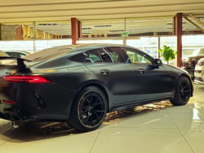 2023 Mercedes Benz AMG GT 63 S E PERFORMANCE 4.0L 8 Cylinders Engine Black Red Coupe