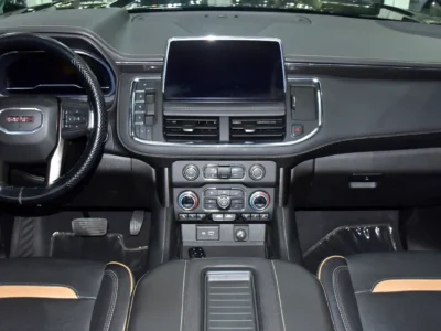 2023 GMC Yukon AT4 8 Cylinders Petrol Engine Black SUV GCC Specs Automatic Transmission